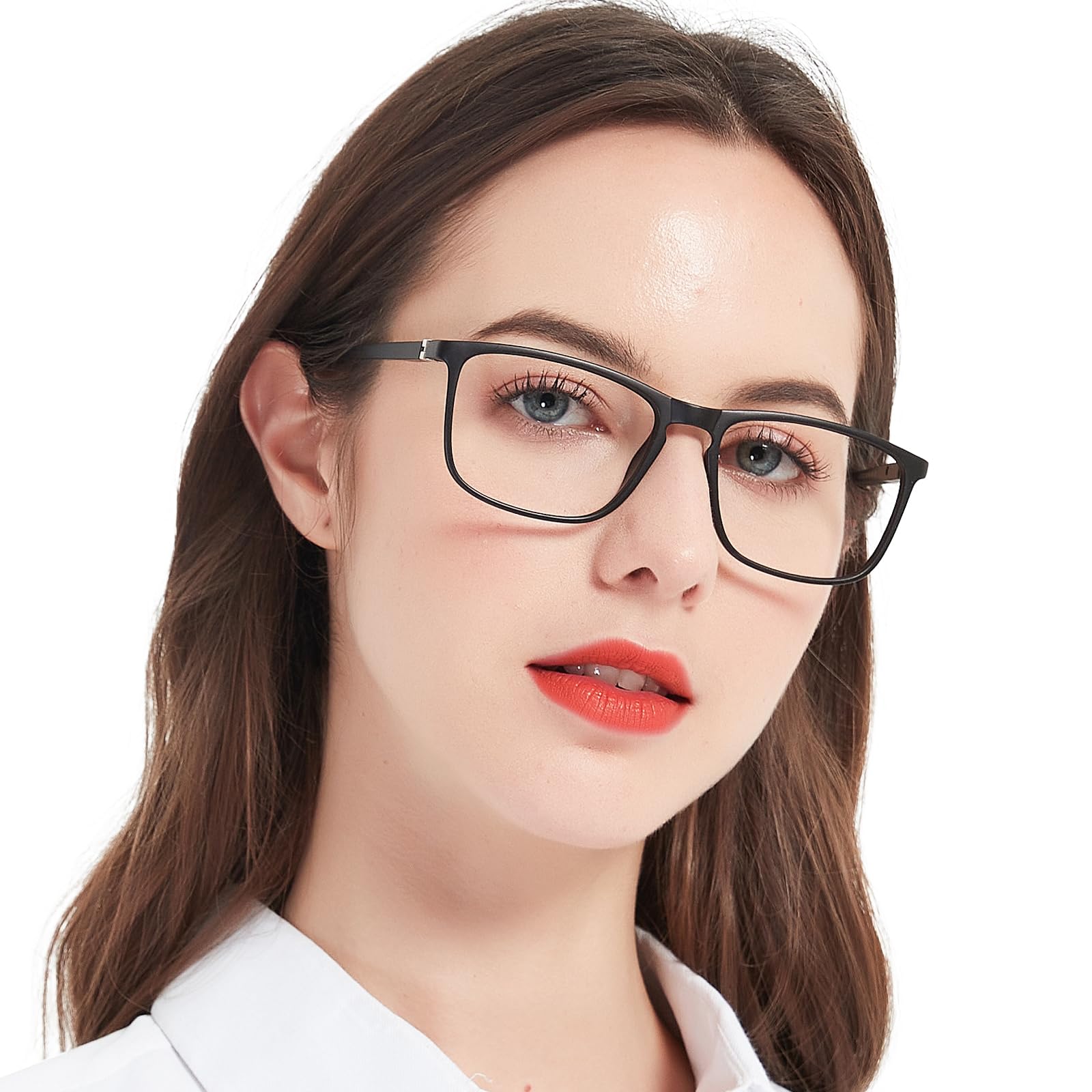 OCCI CHIARI Big Square Reading Glasses Women TR90 Readers
