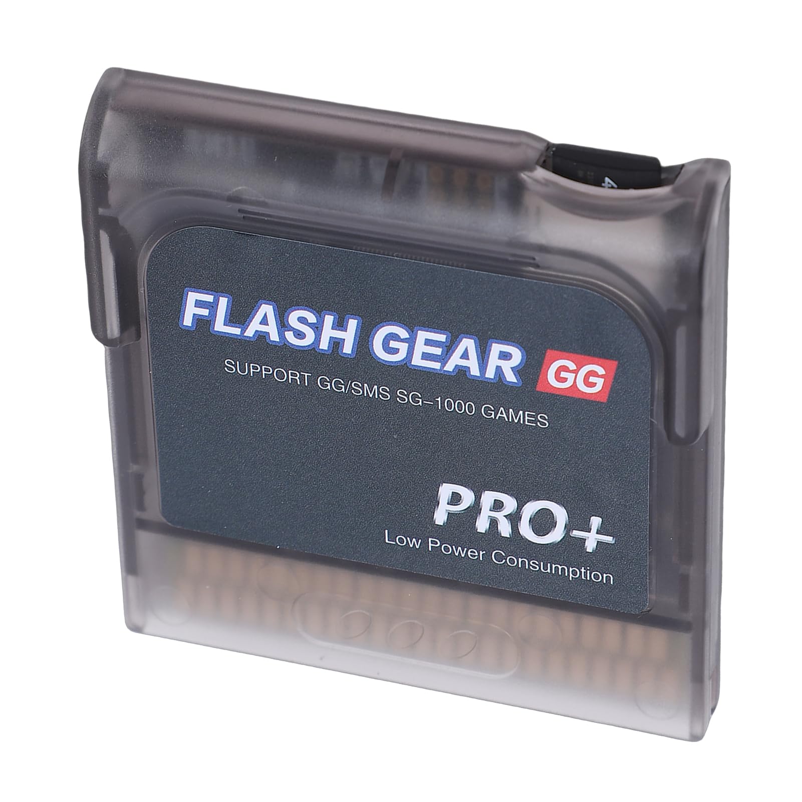 Fabater Carrello Flash, Cartuccia di Gioco Flash 600 in 1 con Memoria Integrata da 4 GB, Supporto per Console GG Game Gear, Sistemi SMS e SG