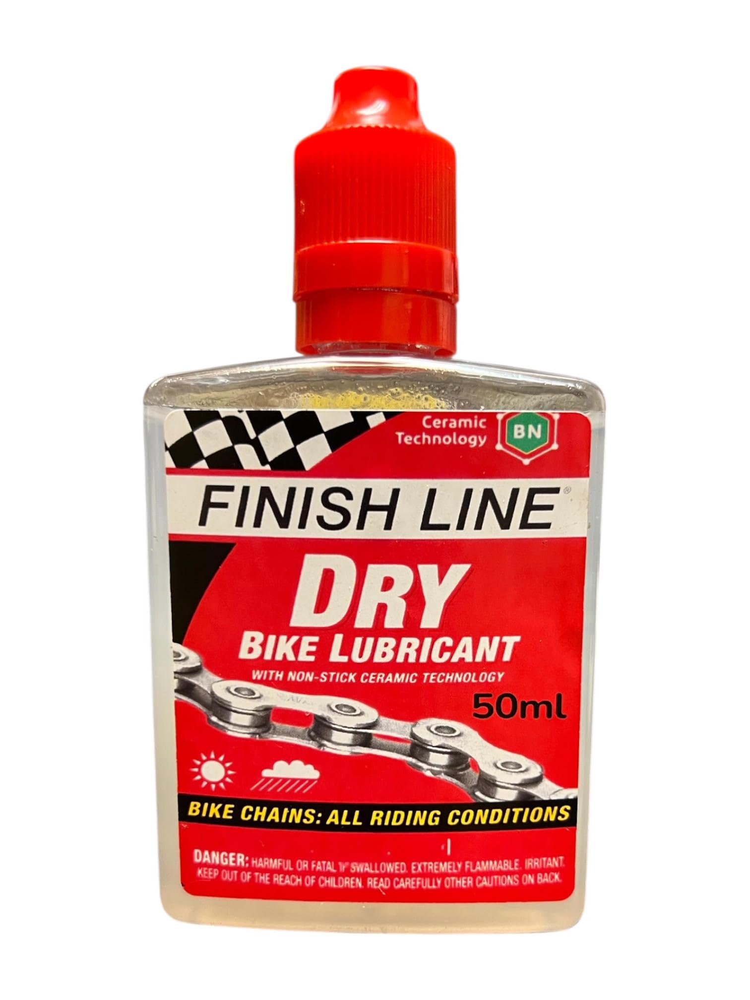 F Dry Lube Bicycle Chain Lubricant with Ceramic Technology, 50ml
