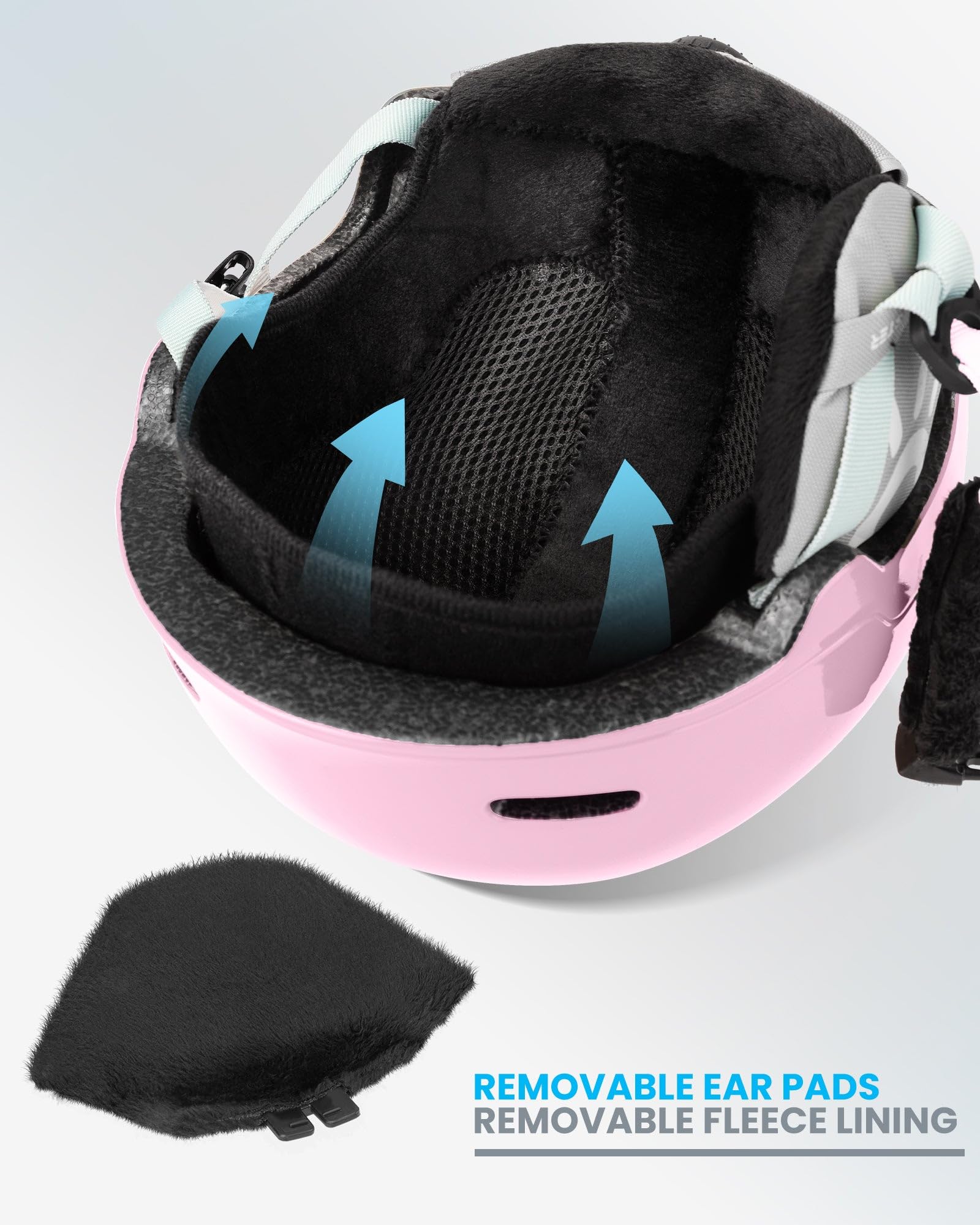 Outdoor Master Casco da Sci Bambino/Bambina Modello Reindeers Kids - Tecnologia In-Mold con 12 Prese d’Aria - Regolazione a Rotella e Fodera Rimovibile, Certificato ASTM