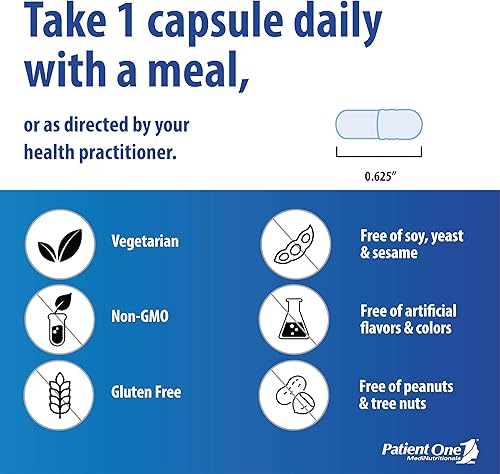 Miniatura 2 de Patient One DHEA 50 mg | Suplemento para apoyar el estado de ánimo positivo, los niveles de energía y la salud endocrina* | Micronizado para una