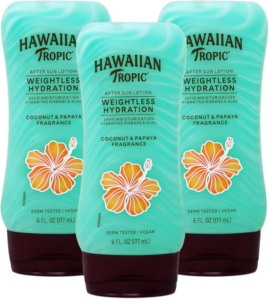 Amazon.com : Hawaiian Tropic Silk Hydration After Sun Lotion 6