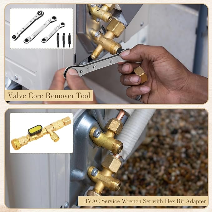 Herramienta Removedora e Instaladora de Válvulas Gisafai con Juego de Llaves miniatura 7