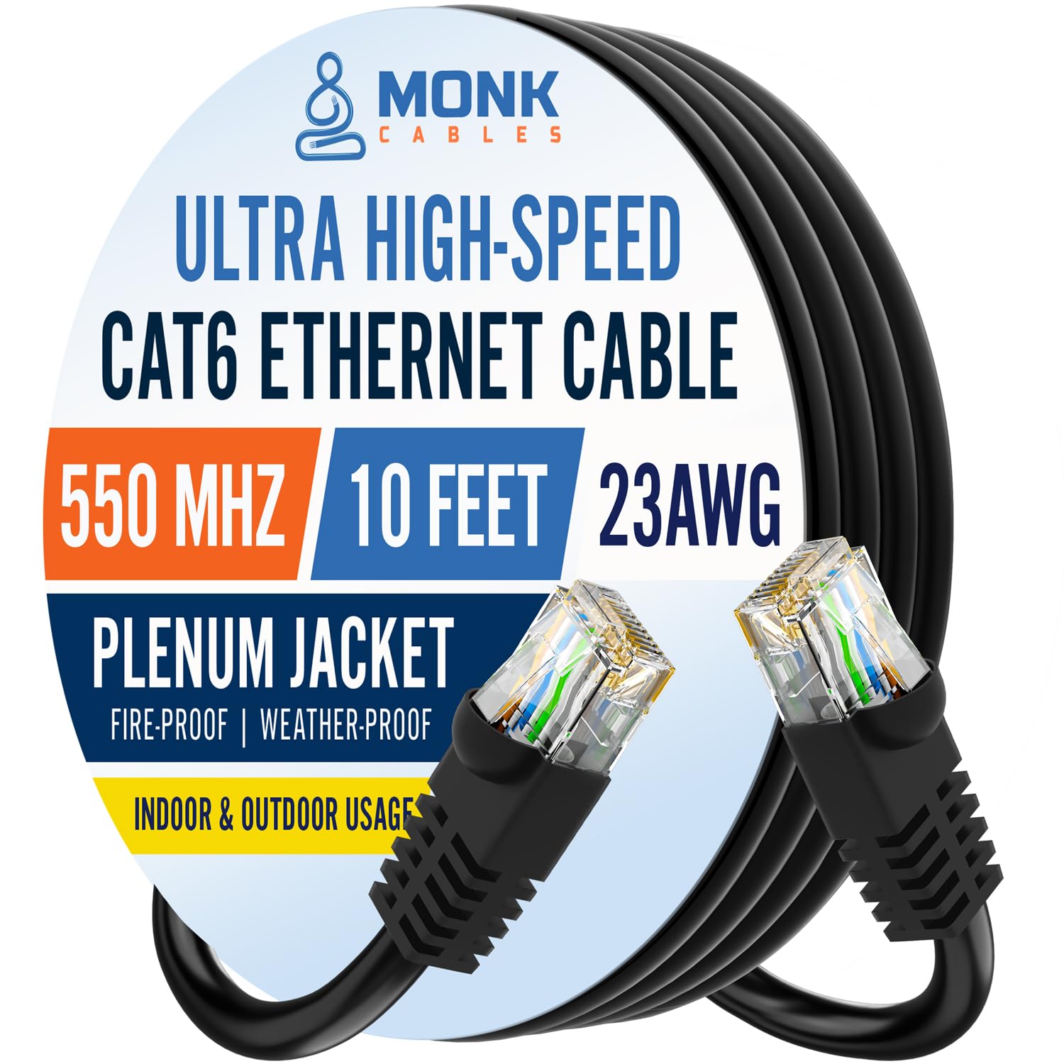 Câble Ethernet CAT6 plénum UTP pour éliminer les pertes de connexion - 8