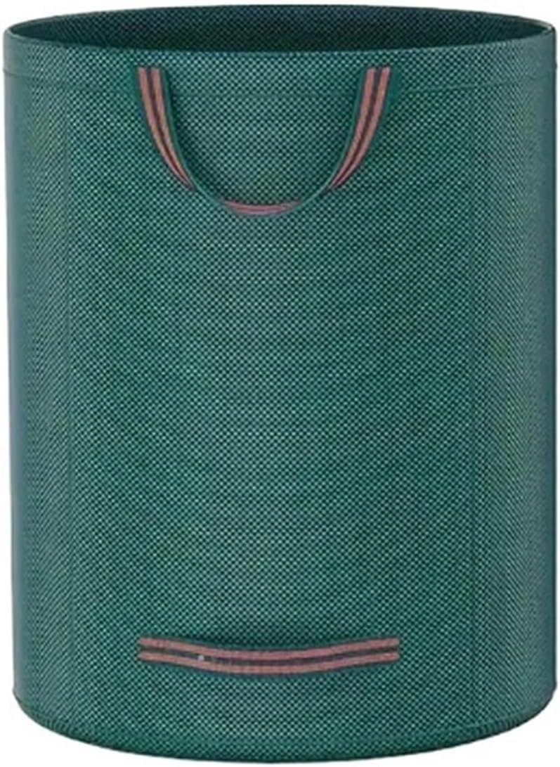 120-500L Garden Yard Waste Bag With Lid Foldable Leaf Collection Trash Can Reusable Fallen Outdoor(500L1pc)