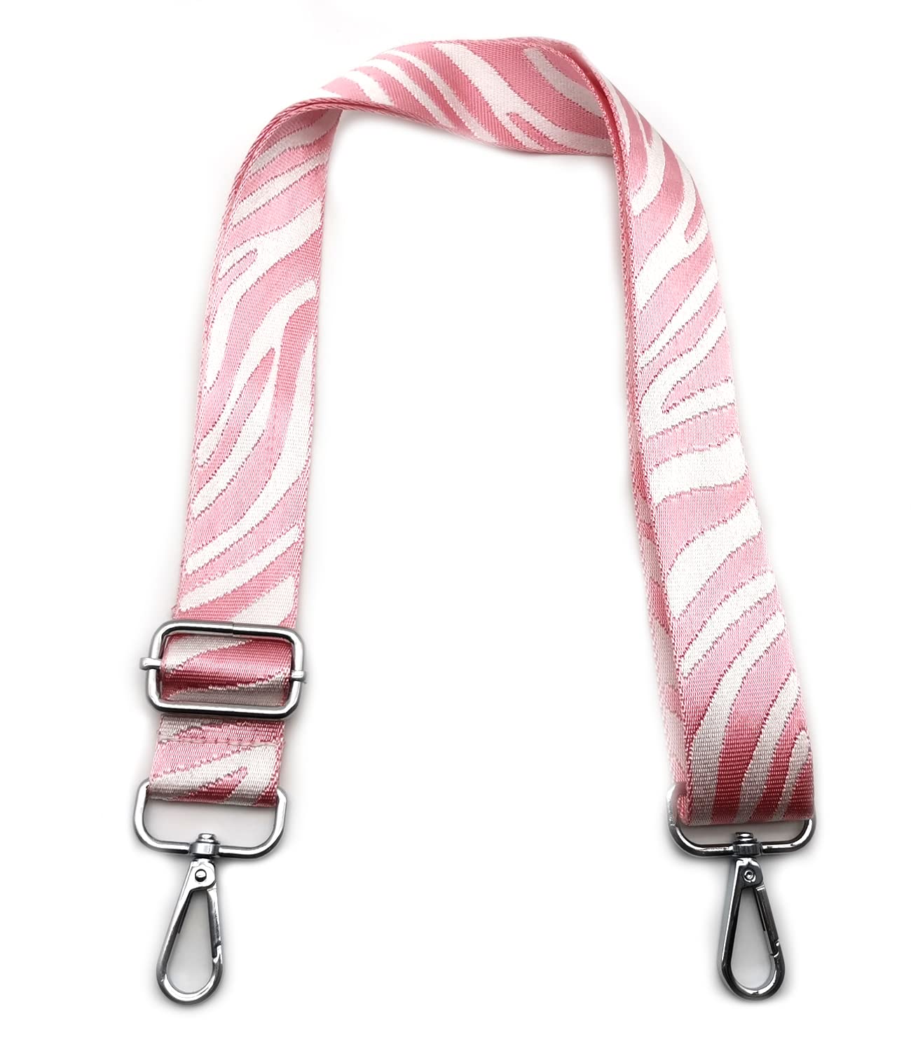 Bandoulière Sac à Main Réglable 3,8 Cm - Sangle Universelle Rose Avec Mousquetons