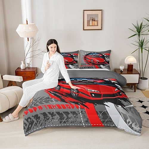 Miniatura 44 de Juego de edredón de la Torre Eiffel, juego de ropa de cama con estampado de flores de lavanda púrpura, romántica decoración de estilo floral de