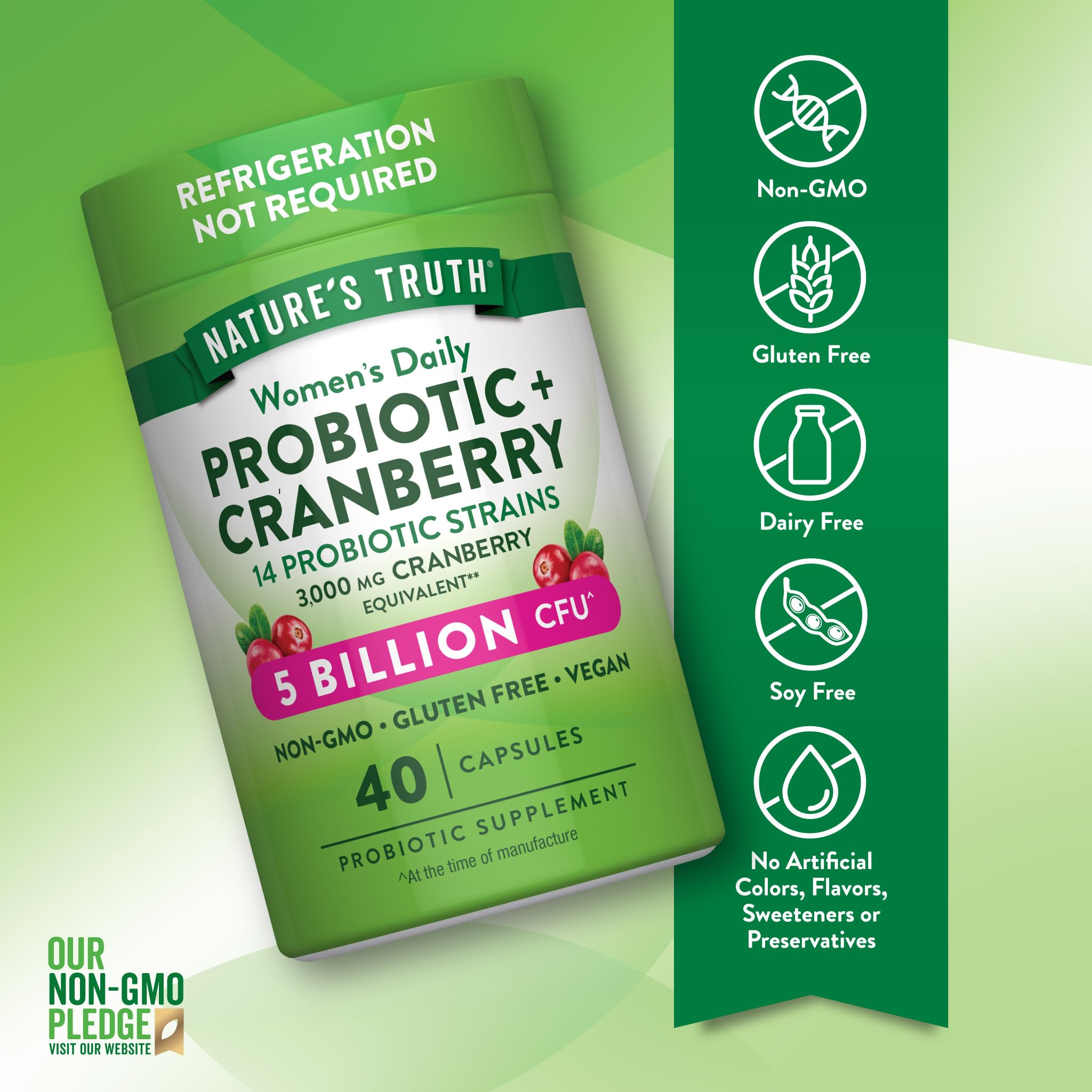 Nature's Truth Probiotics for Women | 5 Billion CFUs Daily — Amazon image 3