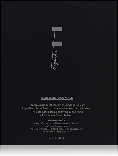 F organics(エッフェオーガニック) モイスチャーフェイスマスク(23ml×6枚入)