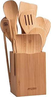 Joyce Chen 11-Piece Burnished Bamboo Cooking Utensil Set