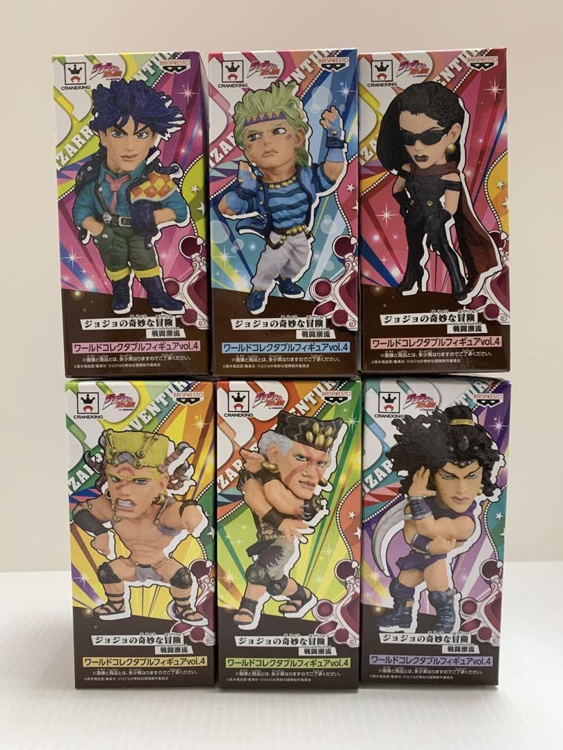 Amazon.co.jp: ジョジョ ワールドコレクタブルフィギュア vol.4 戦闘