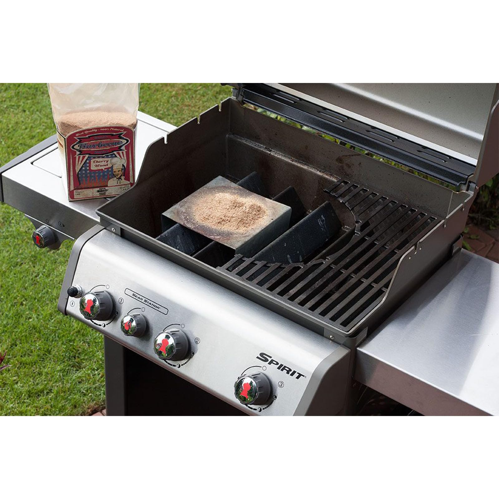 Parti di ricambio per barbecue Weber Spirit I & II 300 Series – E310 E320 E330 barbecue a gas, 8847 griglia in ghisa, 7636 Flavorizer Bar copertura bruciatore & 69787 accessorio per bruciatore in