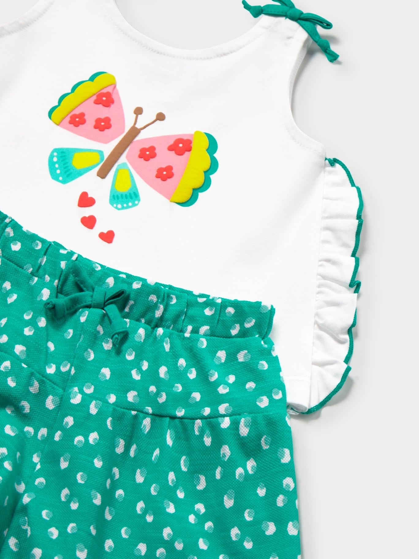 Mayoral Comp Short Stampato per Bimba Smeraldo