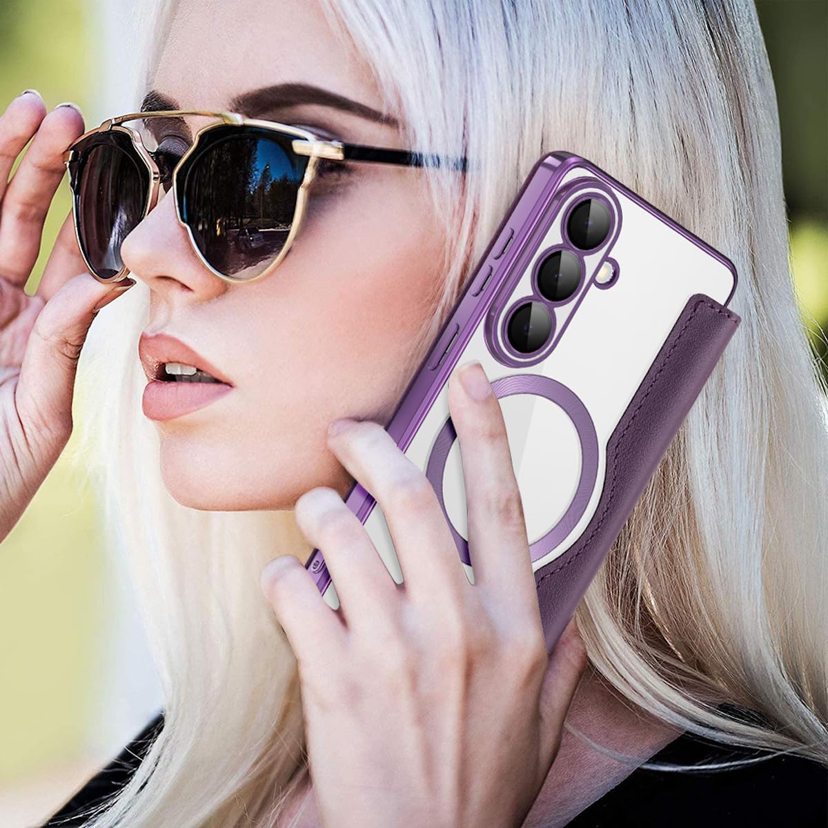 BOUNCE BACK Samsung Galaxy S26 Plus Case - Purple -3