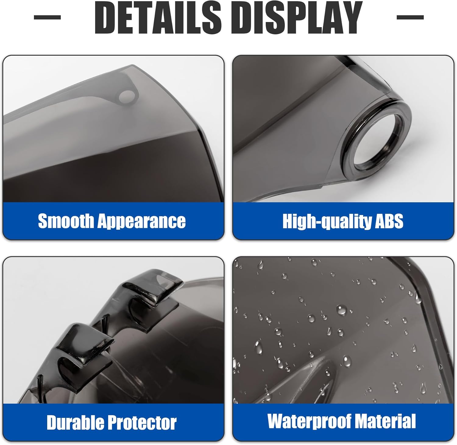 Gauge Spoiler Cover Tinted Shield Gauge Support for Can Am Spyder F3 F3-S 2015-2024 Accessories, Replace #219400531