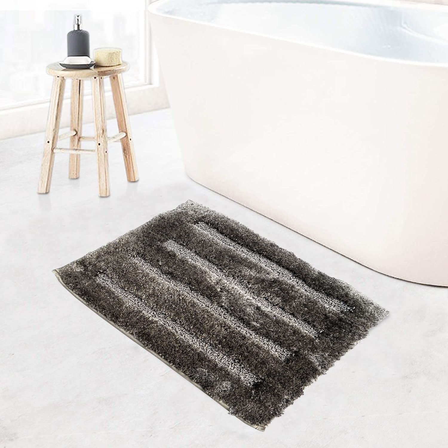 See full amazon price history chart for Luxe Home Bathmat 2500 GSM Microfiber Super Soft Matt Anti Skid Water Absorbent Classic Doormat Mats for Bathroom, Kitchen, Entrance (45cm x 75cm, Taupe, Pack of 1) Luxe Home Bathmat 2500 GSM Microfiber Super Soft Matt Anti Skid Water Absorbent Classic Doormat Mats for Bathroom, Kitchen, Entrance (45cm x 75cm, Taupe, Pack of 1) (B0BTZ1T186) Amazon Price History, Amazon Price Tracker
