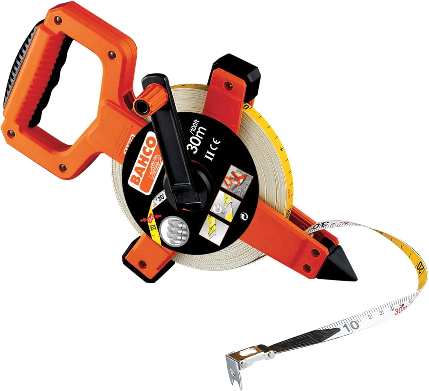 Bahco LTS30E Open Reel Fibreglass Tape 30m/100ft