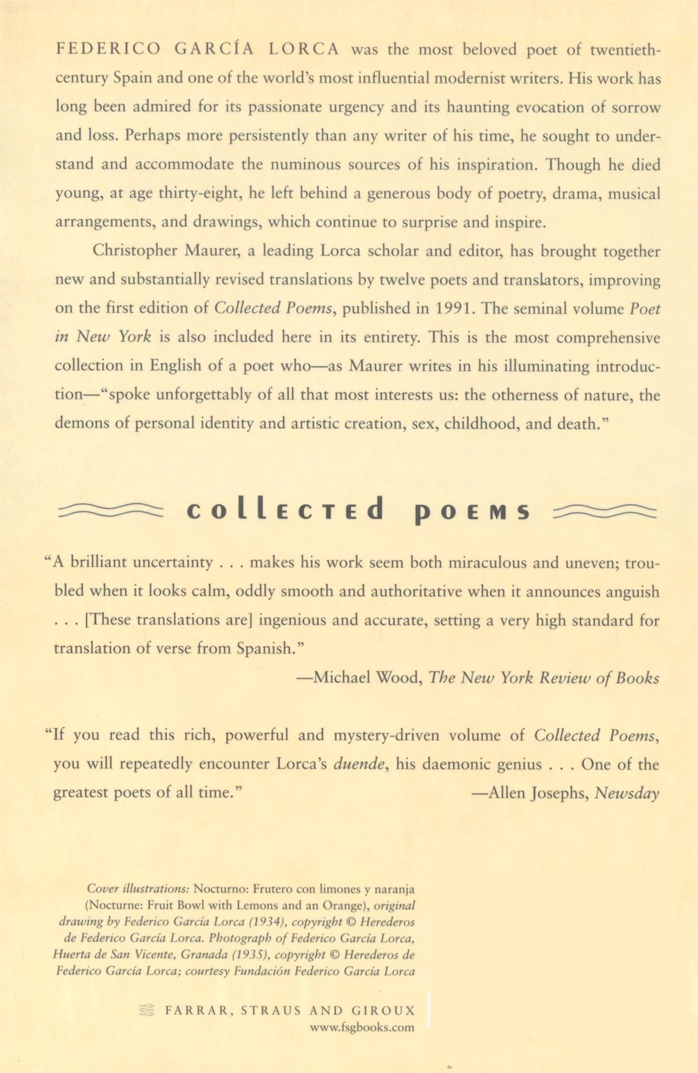 Collected Poems: A Bilingual Edition (FSG Classics)