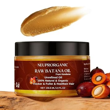 Natural Raw Batana Oil Paste Honduras For Hair Growth 5.3 Oz | Unrefined, Strengthening, Nourishing And Enhancing, For Hair loss and Split Ends, Men and women, All hair types