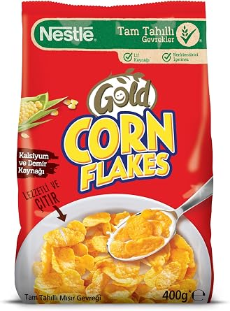 Nestlé Gold Corn Flakes Whole Grain Corn Flakes 400g