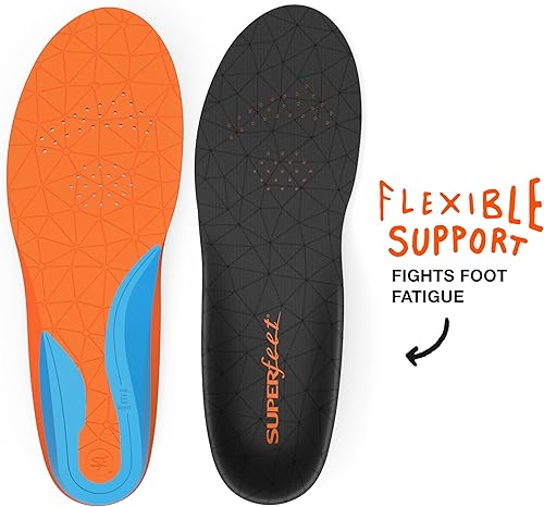 Miniatura 6 de Superfeet FLEX - Plantillas de espuma cómodas para zapatos de entrenamiento - 2.5-5 hombres  4.5-6 mujeres