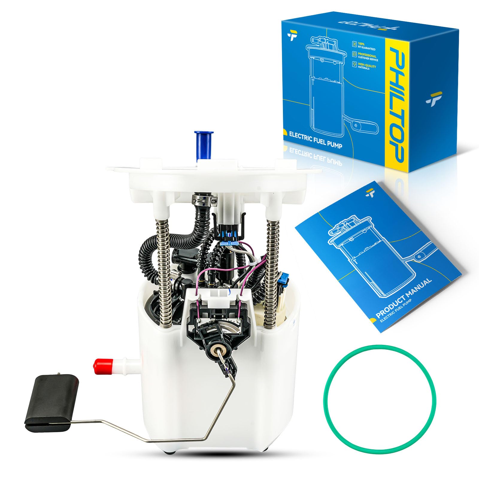 PHILTOP FG1557 Electric Fuel Pump Assembly Fit for Mustang 2011-2014 3.7L, Mustang 2011-2014 5.0L, Electric Fuel Pump Module Assembly Kit