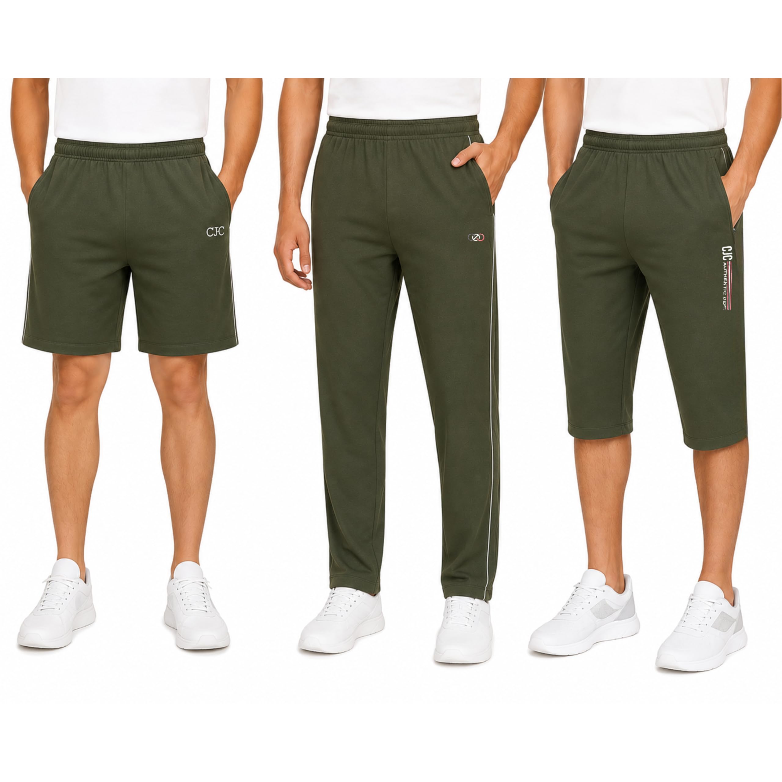 charlie Cotton Stretch Track Pants for Man with Deep Side Zipped Pocket | Sporty Cotton Lounge Pants for Men | Casual, Gym, Travel, Nightwear & Sportswear Pyjamas-picture-47
