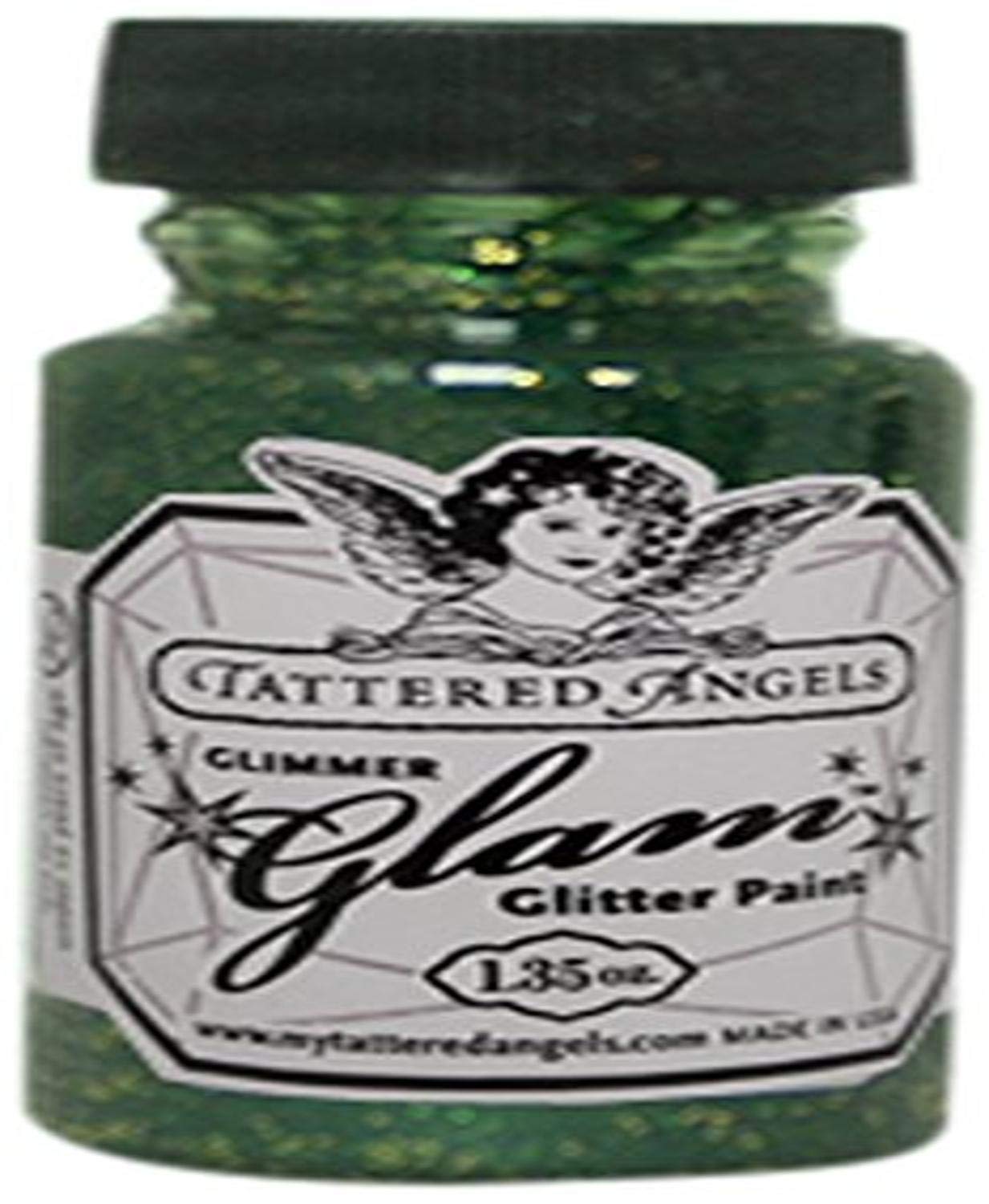 TATTERED ANGELS 17284 Glimmer Glam Water Based Paint, Luck O' The Irish