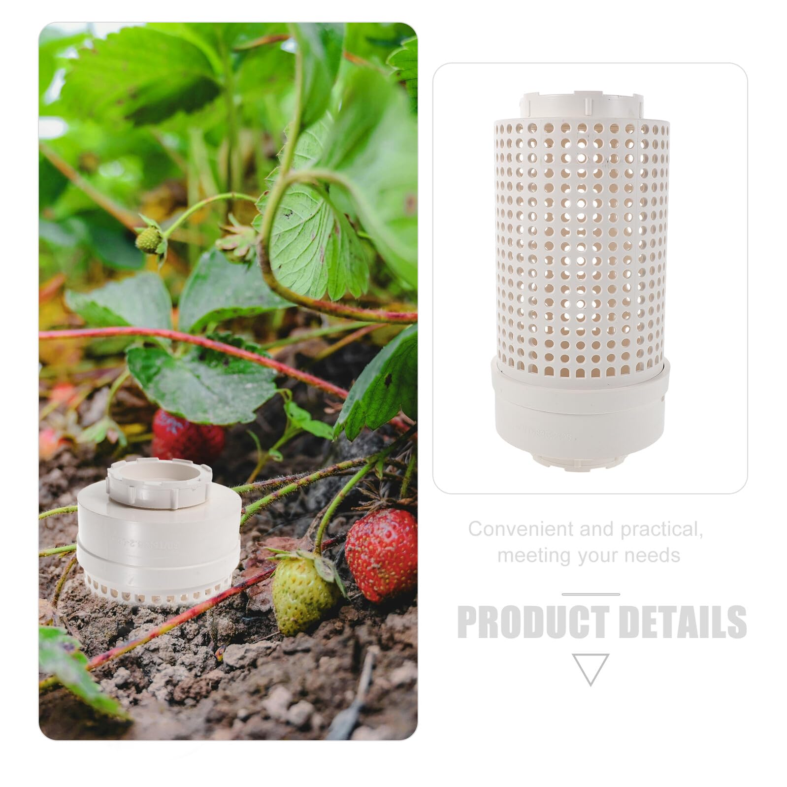 SUPVOX Lombricompostera Subterránea con Tapa para Jardín Contenedor de Compostaje para Residuos Domésticos y Hojas Sistema Compacto de Vermicompostaje para Reciclaje Ecológico al Aire