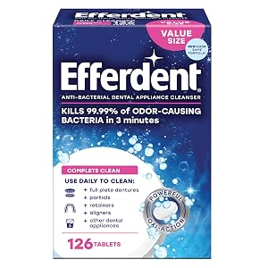 Biotrue Contact Lens Solution Multi-Purpose Solution for Soft Contact Lenses 10 FL OZ Pack of 2 Efferdent Retainer