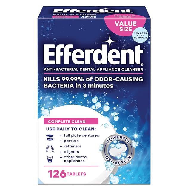 Biotrue Contact Lens Solution Multi-Purpose Solution for Soft Contact Lenses 10 FL OZ Pack of 2 Efferdent Retainer