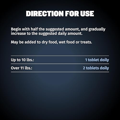 Miniatura 9 de Bully Max Tabletas de apoyo inmunológico para perros de raza pequeña, multivitamínico masticable, suplemento de inmunidad para cachorros y perros