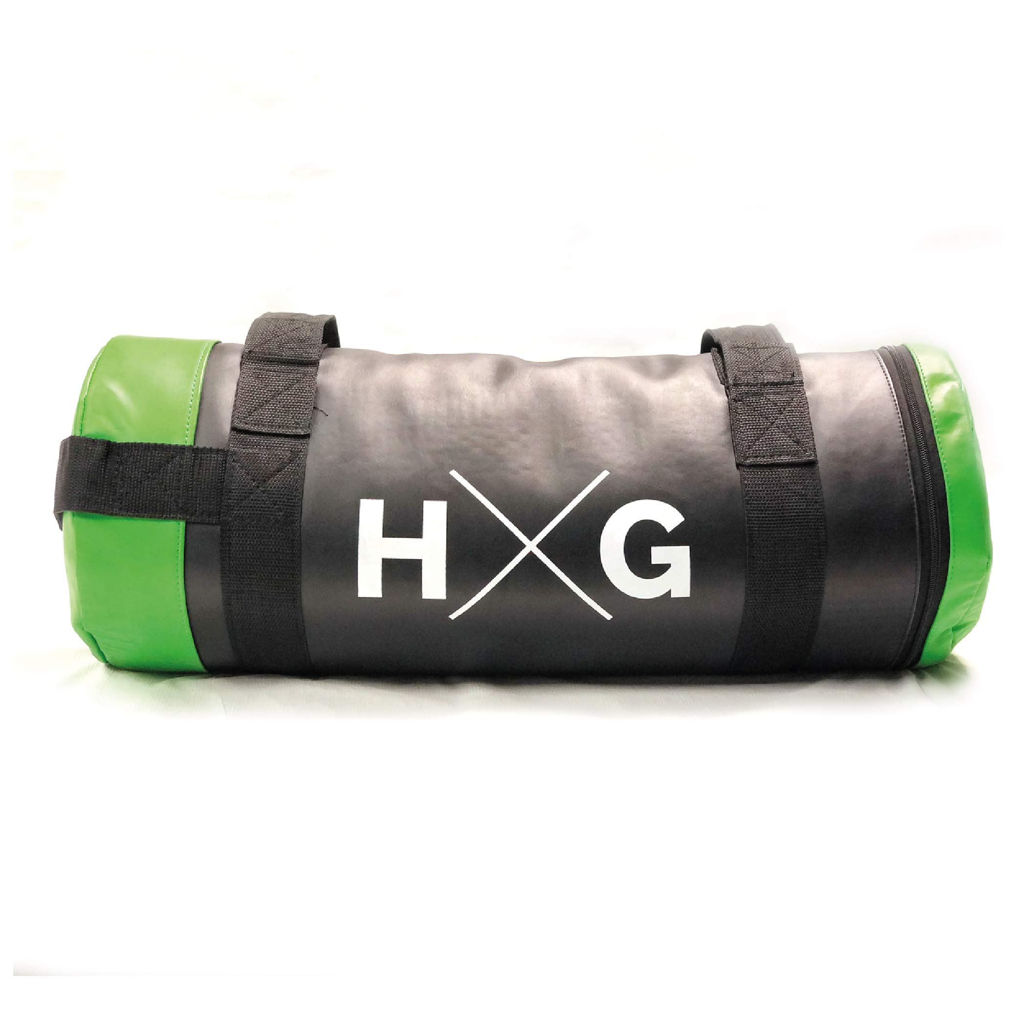 HxG. Sandbag Relleno Bolsa de Piel Sintética MMA Boxeo de 10kg a 25kg | Saco de Arena Fitness para Entrenamiento Funcional, Saco Bulgaro