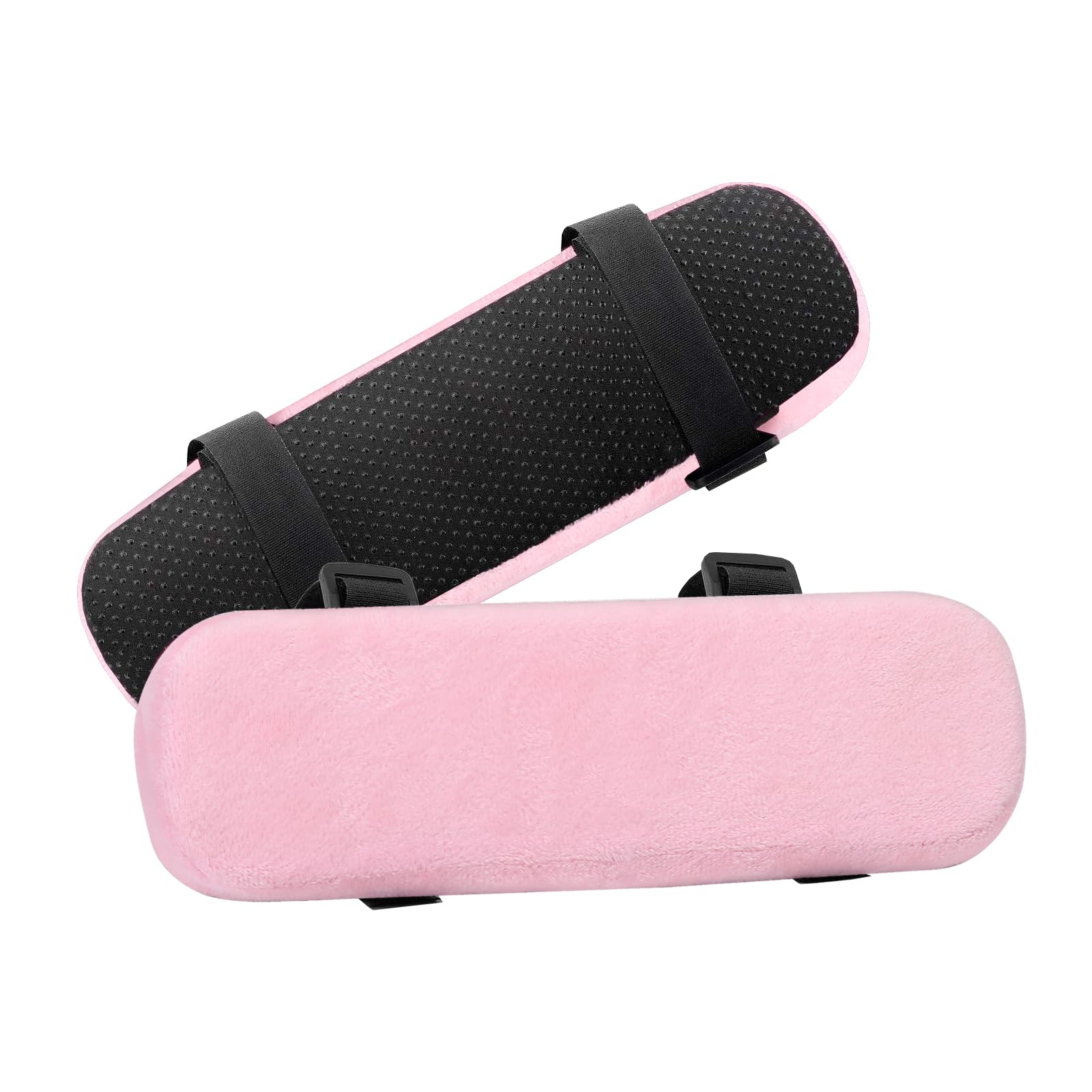 MOSISO Chair Armrest Pads (2 Pack), Memory Foam Home/Office Chair Arm Rest Covers Comfy Computer Gaming Elbow Cushion Removable Washable Elbow Support