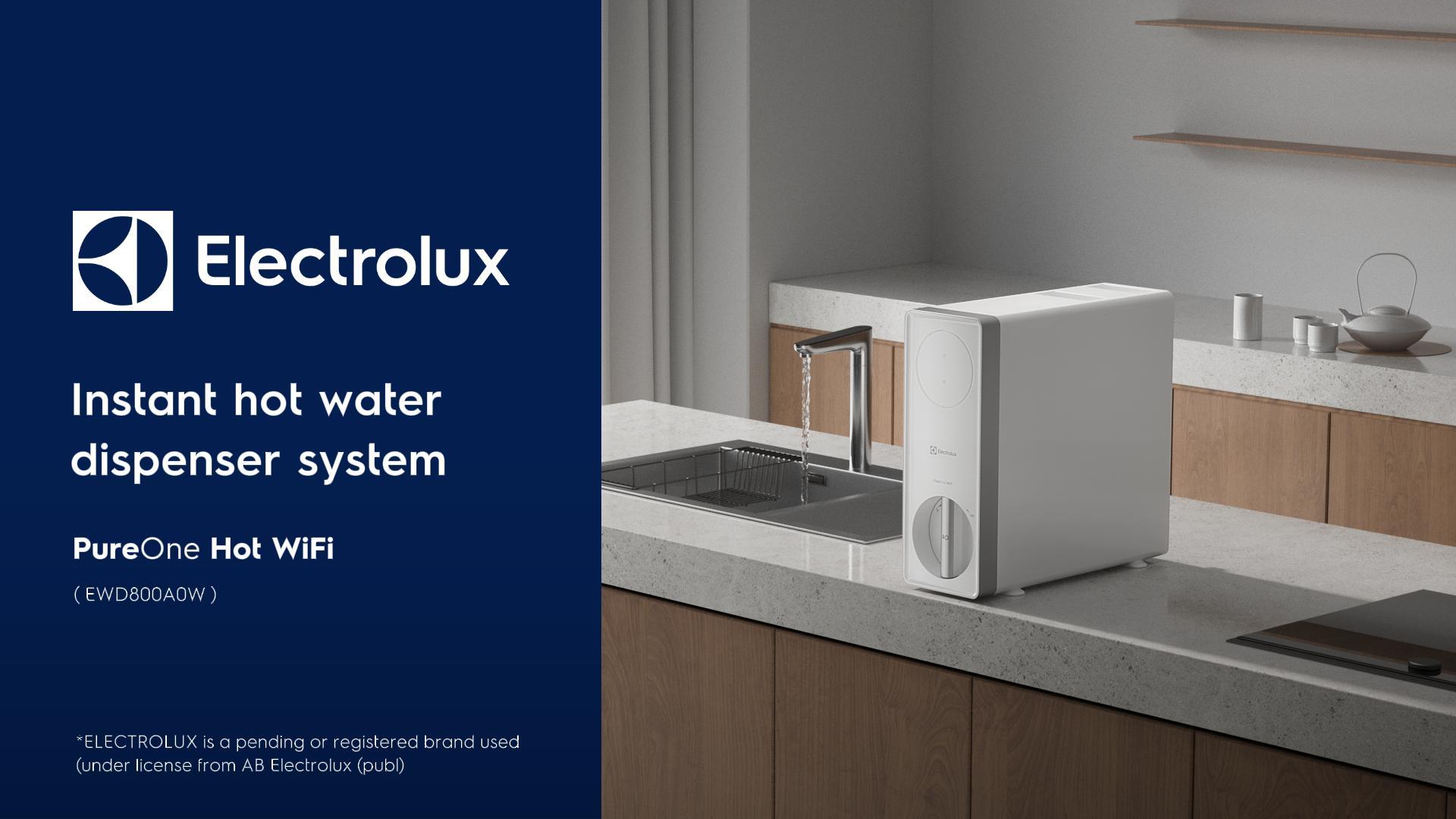 Image of Electrolux PureOne 800GPD Reverse Osmosis Water Filter, Instant Hot Water | Instant Hot Water RO System, App Monitor,2:1 Pure to Drain, Tankless Under Sink Water Filtration System for kitchen