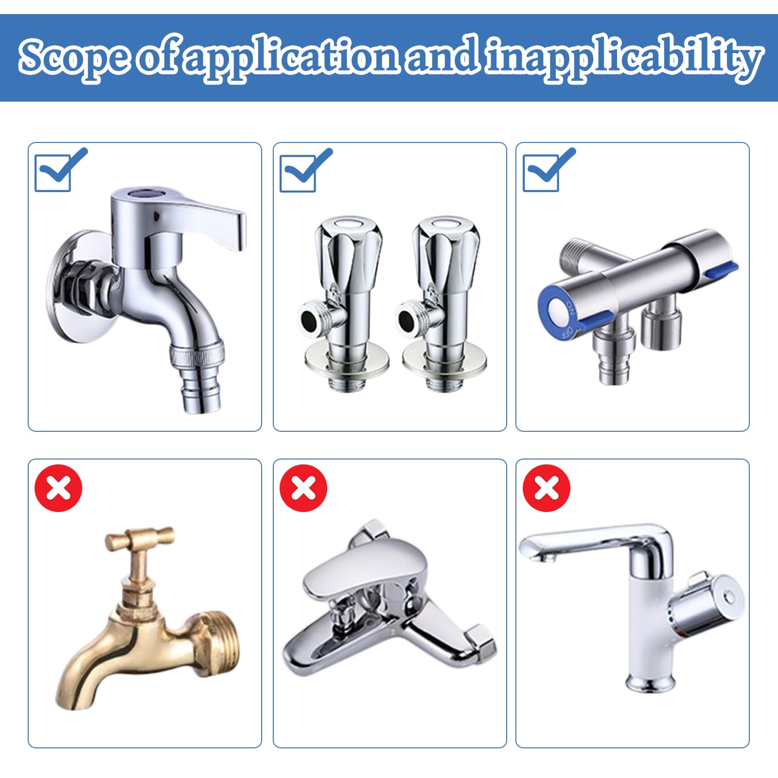 1/2 X Universale Ottone Ricambio Rubinetto Cartuccia - Foto 10