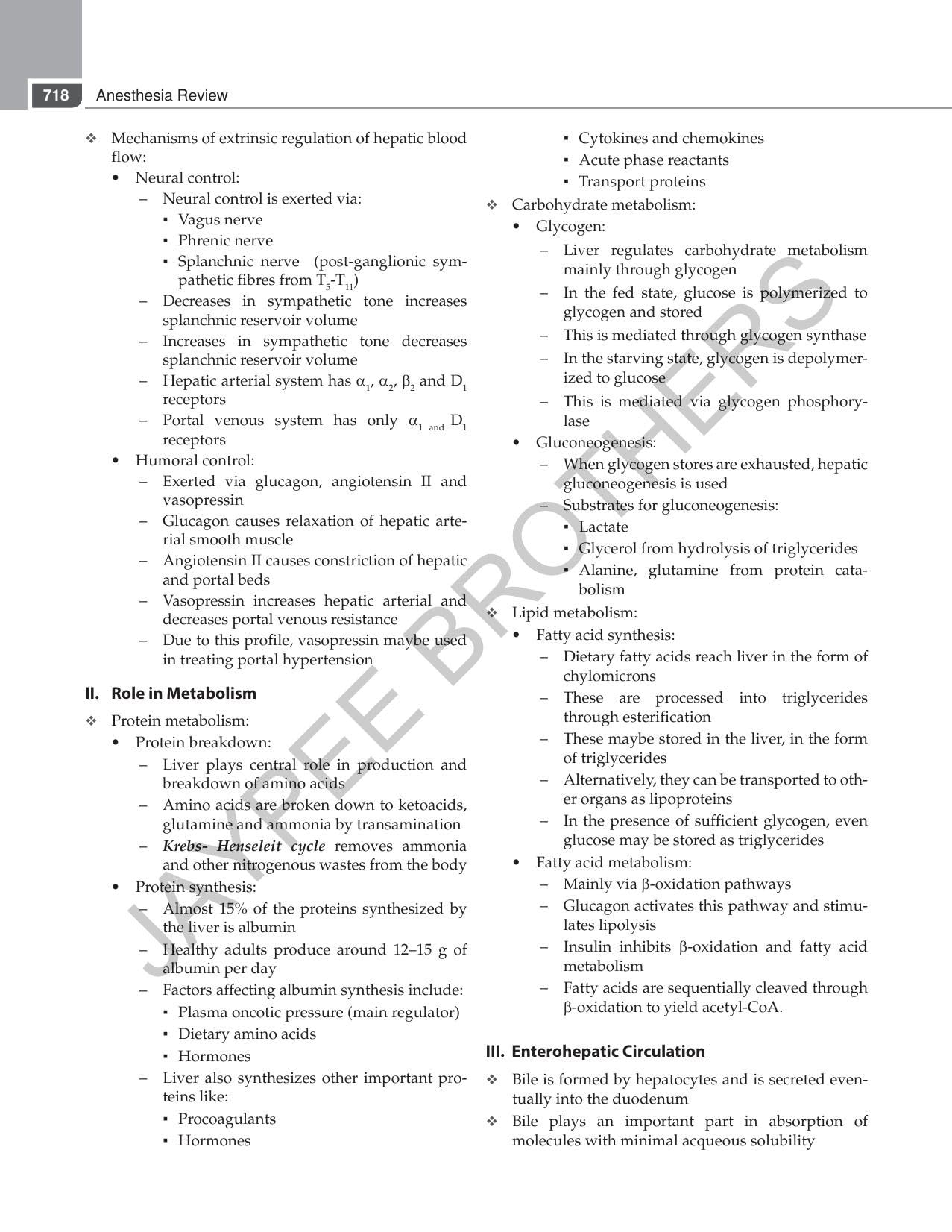 Anesthesia Review 2