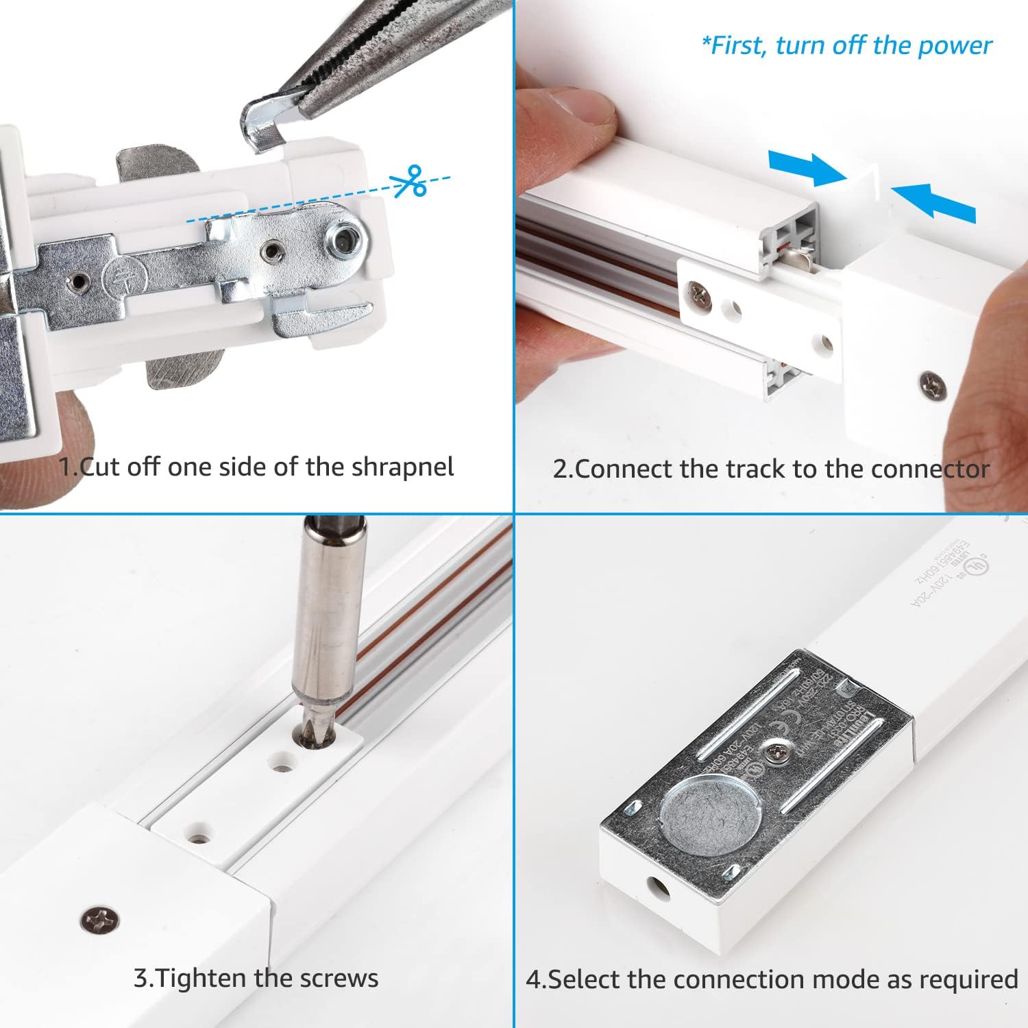 Diagram showing direct connection to a J-box