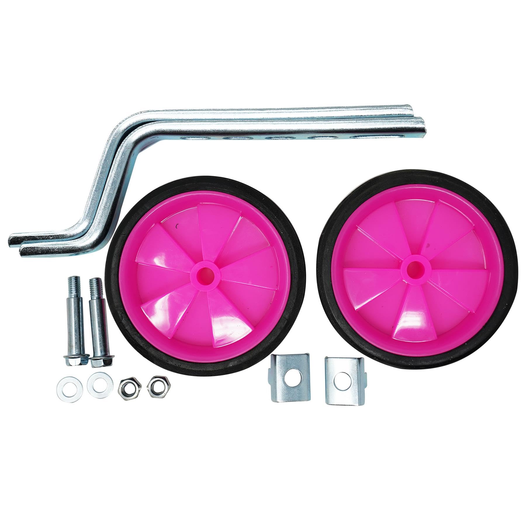 Sponsored Ad – Laxzo® Bicycle Training Wheels for Kids - Universal Easy Fit Bike Stabilizers for 12, 14, 16, 18, 20 inch Kids' Single Speed Bike