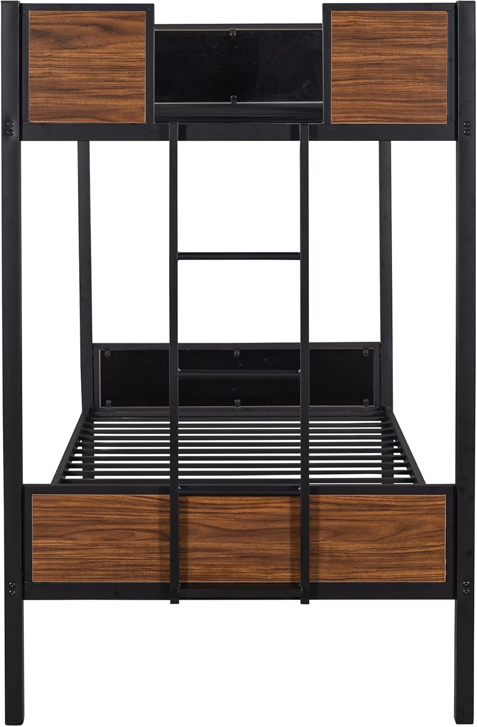 Bunk bed frame assembly overview