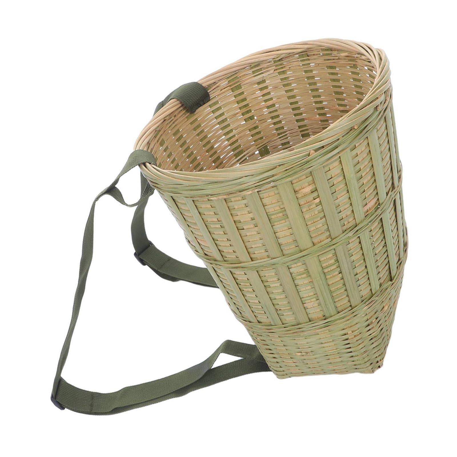 Panier à dos en osier tressé à la main Lurrose pour cueillette