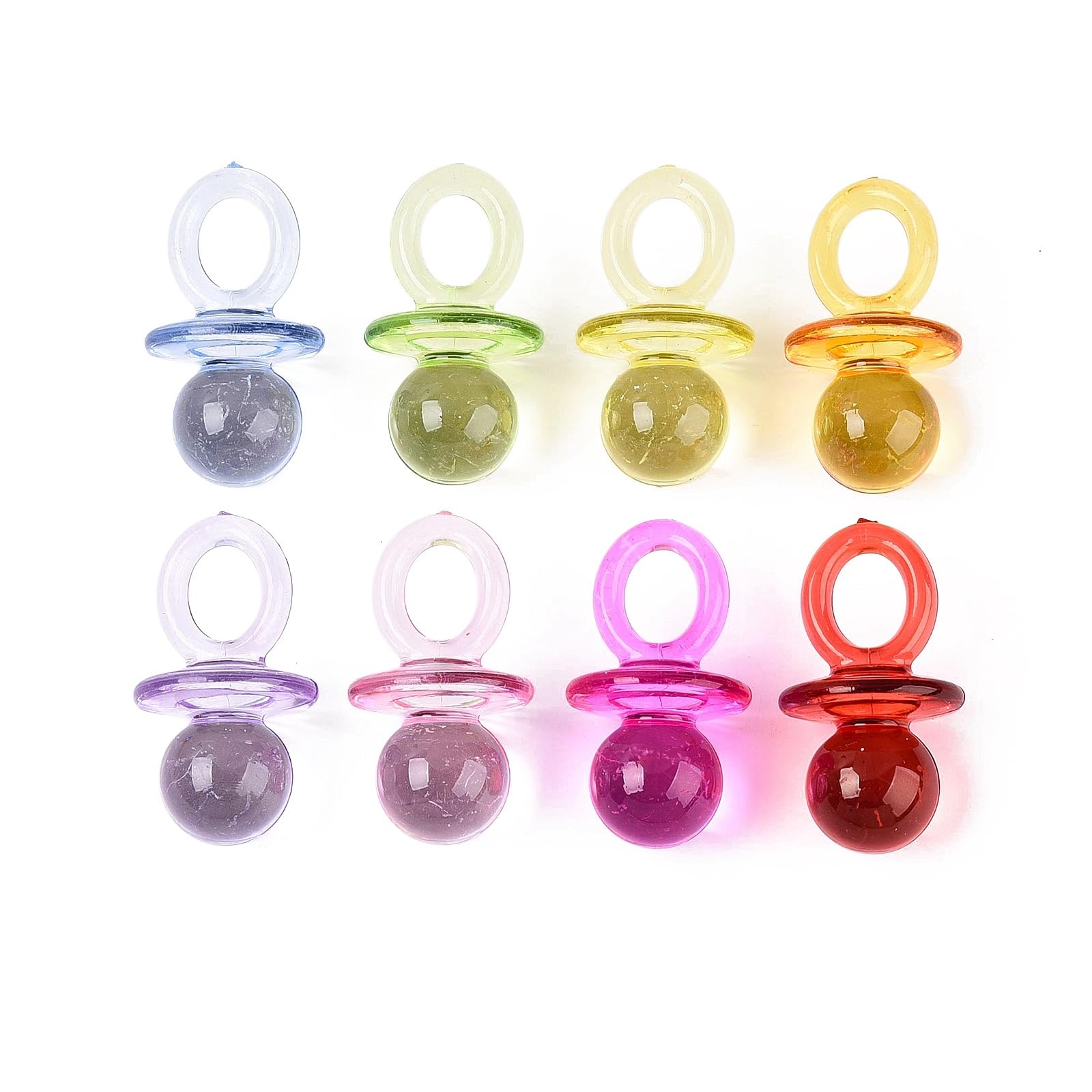 Ipotkitt Dijes acrílicos surtidos para hacer joyas, dijes de animales celestiales para manualidades, pulseras, collares, manualidades