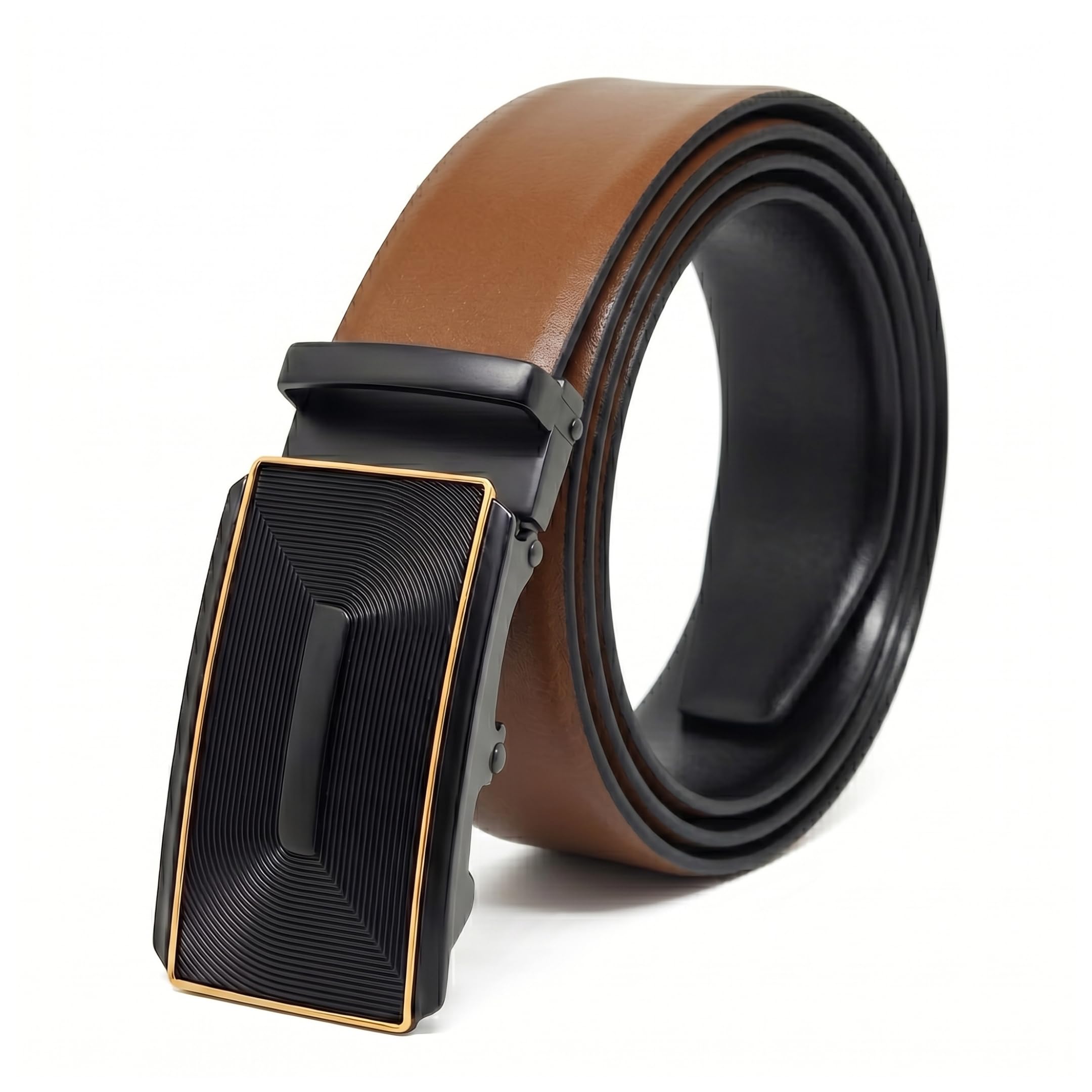 Buy THE MEN THING Mens 100% Genuine Leather Belt - VELARO Smooth