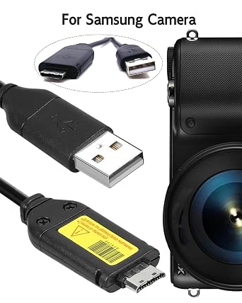 5Ft for Samsung Camera Charger SUC-3 SUC-5 SUC-7 compatible with P1000, P800, PL10, PL100, PL101, PL120, PL121, PL150, PL151, PL170, PL171, PL20, PL200, PL201,WB210,WB550,WB600,WB610,WB650,WB660,WB700