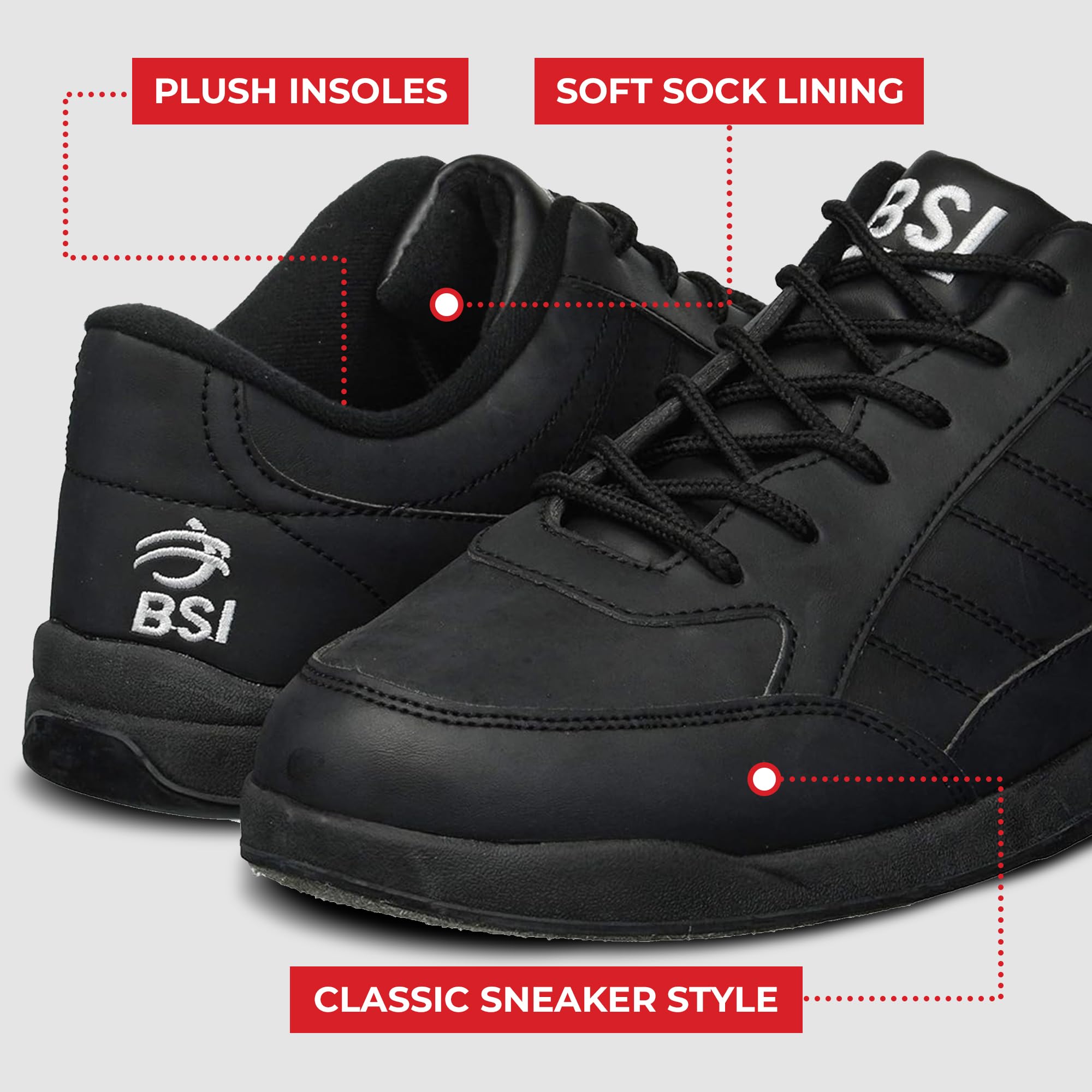 BSI Men's Basic #521 Bowling Shoes