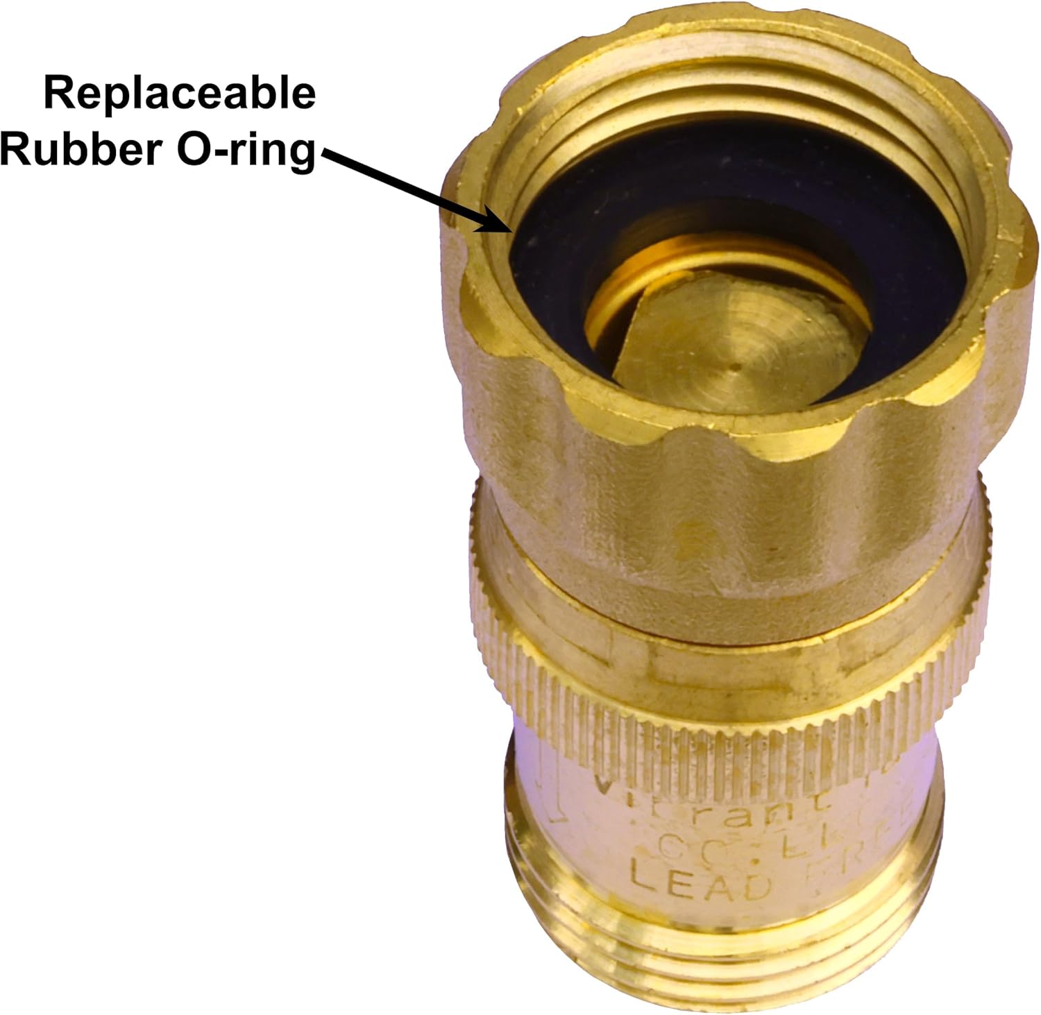15 psi Water Pressure Reducer Regulator for Drip Tape, 3/4 inch Hose Thread, 120 psi Max Inlet Pressure, Lead-free Brass, Low Flow Rate, Qty: 2