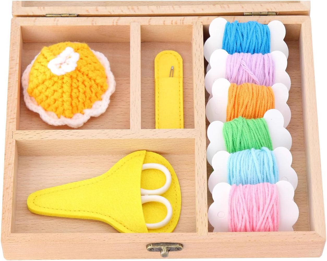 Montessori Sewing Work Set, Hand-Eye Coordinated Development (Primary Edition)