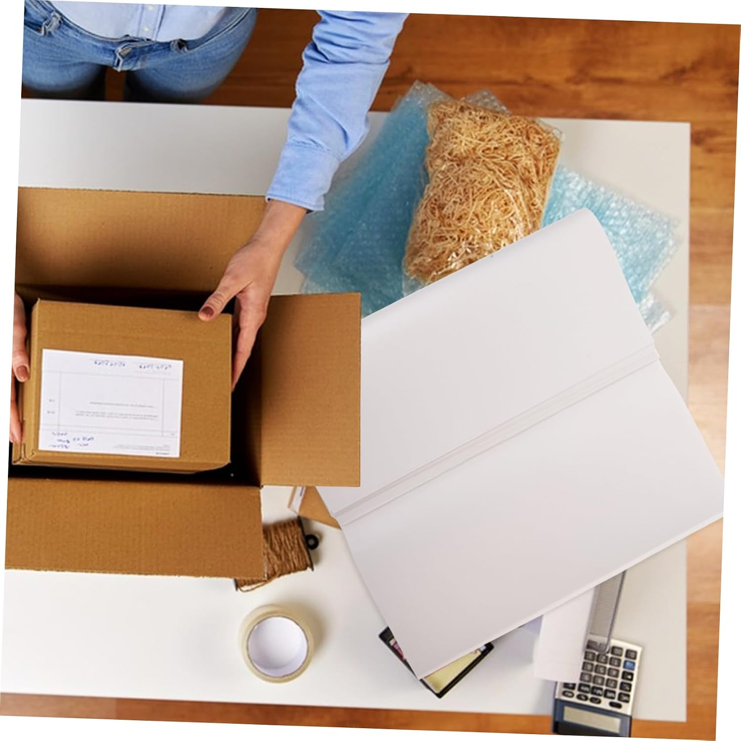 Gadpiparty 100sheets Packing Paper for Moving Clean Newsprint Wrap for Shipping Reusable Cushioning for Office Moving and Mailing Packing Paper