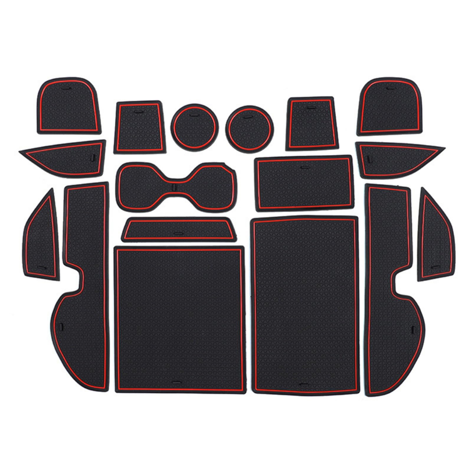 ahhccne Rubber Mats for Centre Console for CR-V 2023+, LHD Rubber Mats for Centre Console