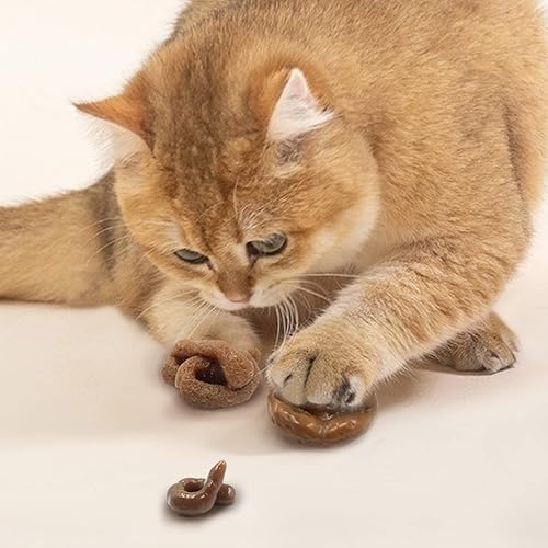 Miniatura 7 de 6 piezas de juguete flotante de caca falsa, broma del día de los inocentes, juguetes de broma, caca falsa de gato, caca falsa, muchas formas de caca